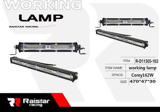 Raistar Headlights Car in Bar Shape LED 162W 49.5cm 1pcs