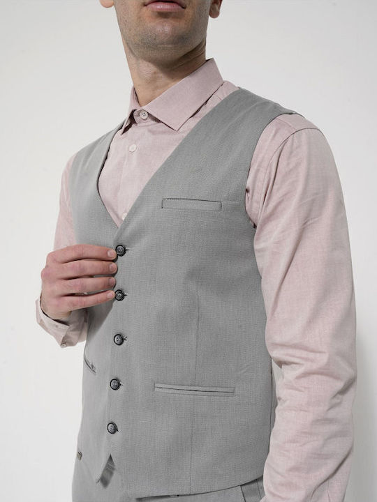 Мъжко жиле Gray