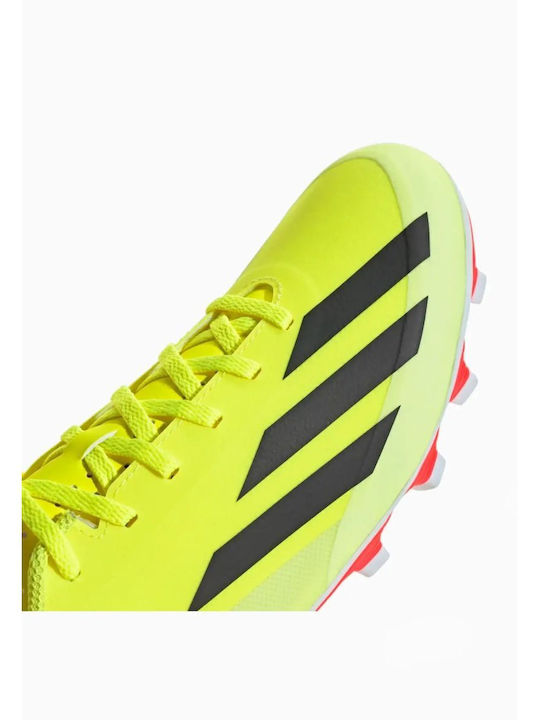 adidas X Crazyfast Club Football Shoes with Cleats Yellow
