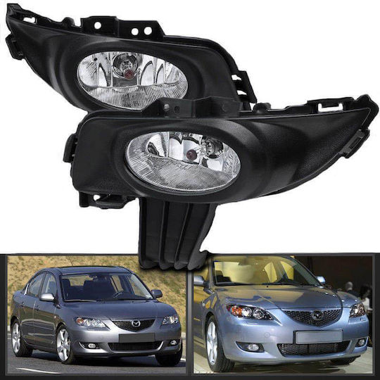 Auto Gs Mazda 3 2003 Rund Nebelscheinwerfer Auto 2Stück