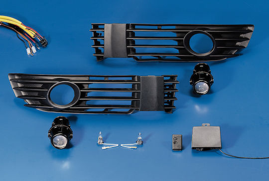 Hella VW Passat 11/00> Στρογγυλοί Προβολείς Ομίχλης Αυτοκινήτου Volkswagen Passat 2τμχ