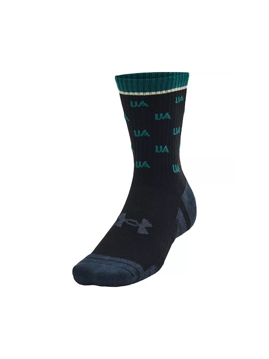 Under Armour Athletic Socks Black 2 Pairs