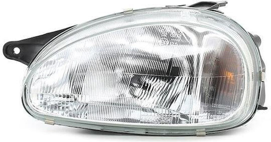 Tyc Αριστερό Μπροστινό Φανάρι για Opel Corsa