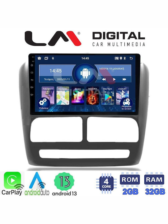 LM Digital Автомобилна Аудио Система (Блутут/USB/WiFi/GPS/Apple-Carplay/Android-Auto) с Тъчскрийн 9"