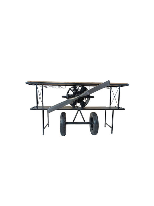 Aviation Конзолна маса Метална Естествено Д191xШ58xВ91cm