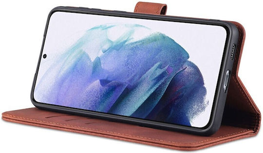 Azns Magnetic Back Cover Πλαστικό Ροζ Χρυσό (Galaxy S24)