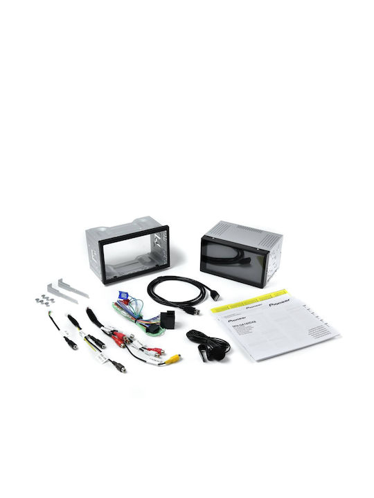 Pioneer Ηχοσύστημα Αυτοκινήτου 2DIN (Bluetooth/USB/WiFi/GPS/Apple-Carplay/Android-Auto) με Οθόνη Αφής 8"