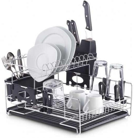 Zeller Sink Strainer Inox Gray 49x40x29cm