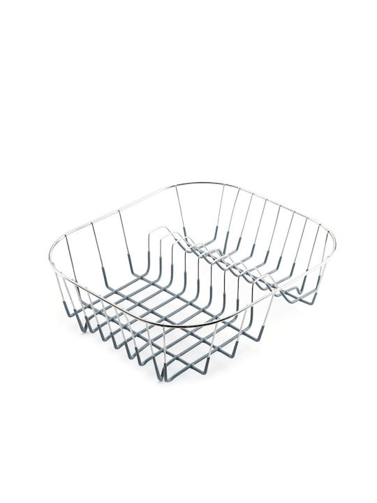 Cyclops Dish Drainer Plastic in Silver Color 30x33cm