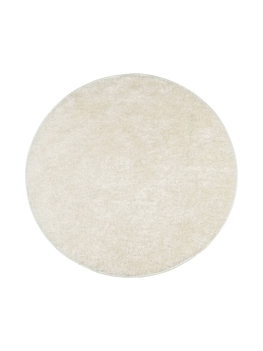 vidaXL Istan Rug Round Cream