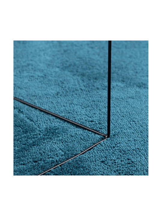 vidaXL Oviedo Χαλί Ορθογώνιο Τιρκουάζ 140x200cm
