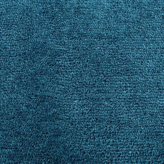 vidaXL Oviedo Teppich Rechteckig Synthetisch,Polyester/Cotton/Leather Turquoise
