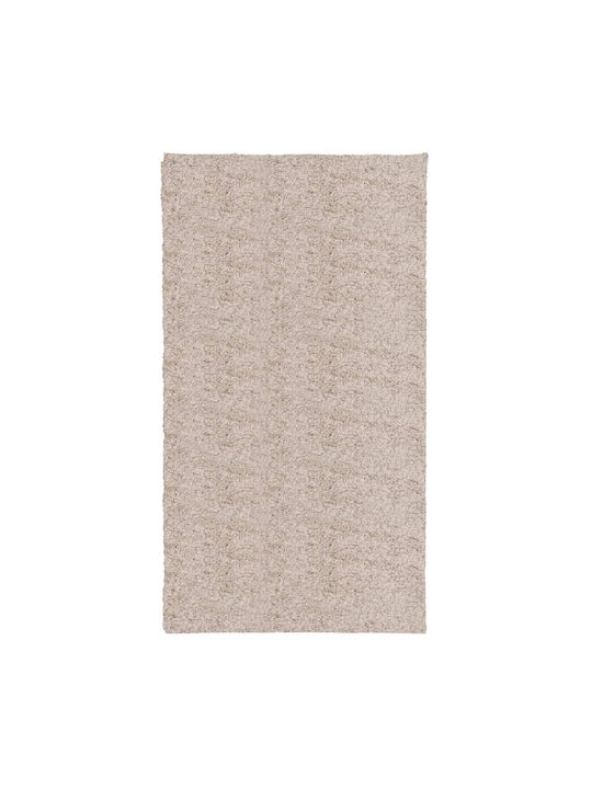 vidaXL Rug Rectangular Shaggy Beige