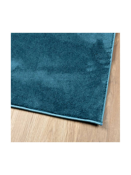 vidaXL Oviedo Χαλί Ορθογώνιο Τιρκουάζ 160x230cm