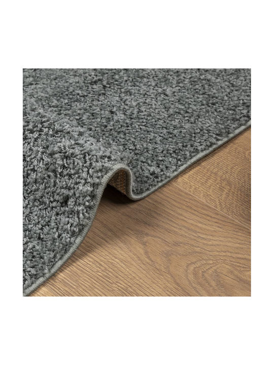 vidaXL Χαλί Διάδρομος Shaggy Πράσινο 80x250cm