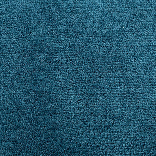 vidaXL Oviedo Teppich Rechteckig Synthetisch,Polyester/Cotton/Leather Turquoise