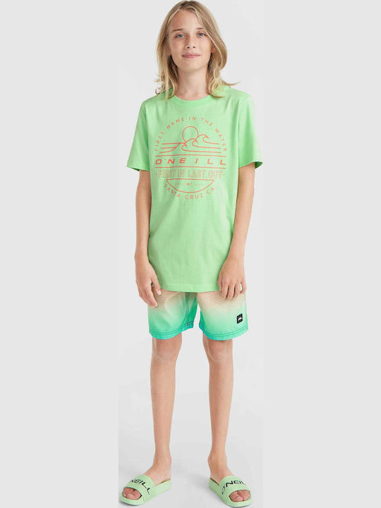 Kids' T-shirt Neon Green