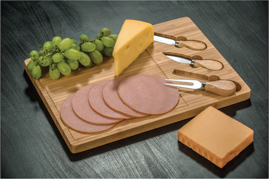 Viosarp Wooden Cheese Serving Platter 39x29cm