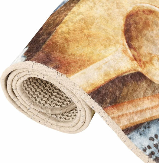 vidaXL Kitchen Mat Runner with Anti-slip Underlay Colorful 60x180εκ.