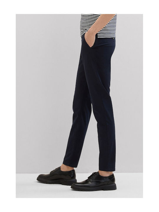 Tom Tailor Femei Pantaloni Chino cu Croială Slim Albastru