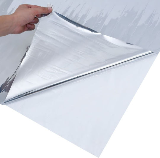 vidaXL Aufkleber Anzeige Büro 60cm x 5m Silver 155862 1Stück