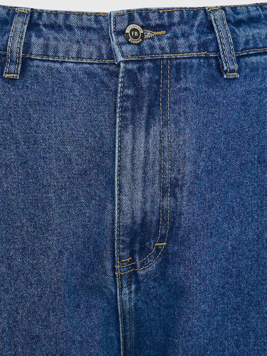Ψηλόμεσο Γυναικείο Jean Παντελόνι σε Baggy Γραμμή
