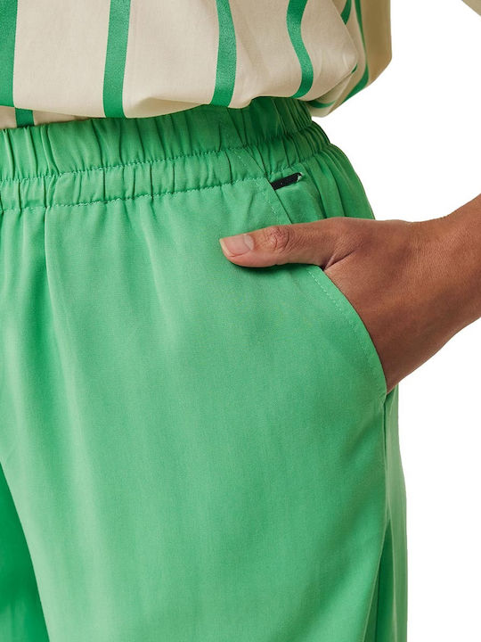 Γυναικείο Υφασμάτινο Παντελόνι Green