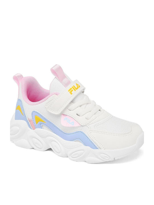 Memory Ruby 4 V Kinder Sneakers mit Klettverschluss Weiß