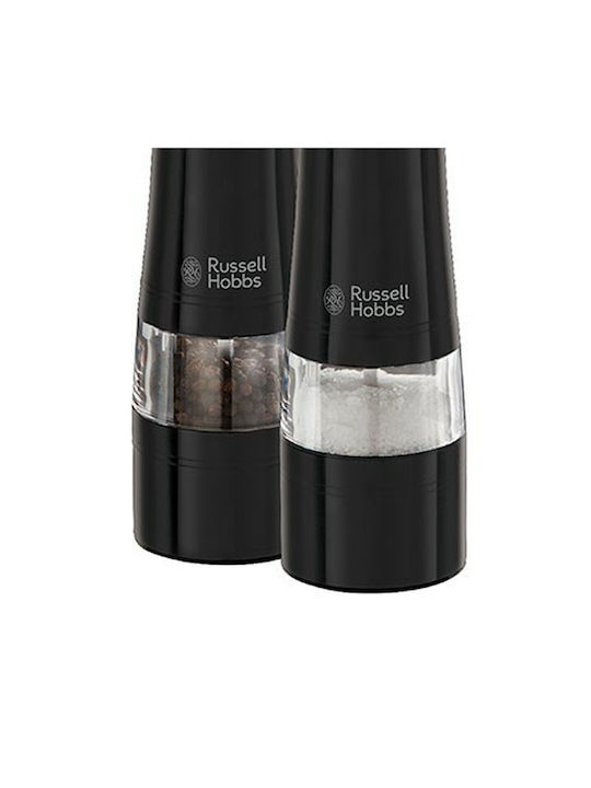 Russell Hobbs Classics Σετ Ηλεκτρικοί Μύλοι Μπαχαρικών Inox σε Μαύρο Χρώμα 2τμχ