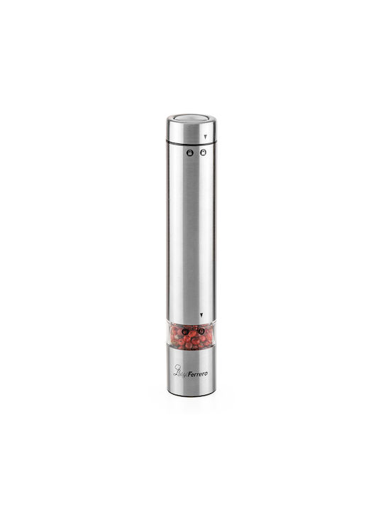 Luigi Ferrero FR-306E Electric Inox Pepper Mill Silver
