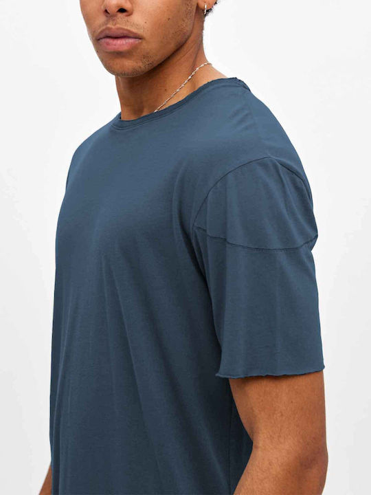 Dirty Laundry Herren T-Shirt Kurzarm Blue