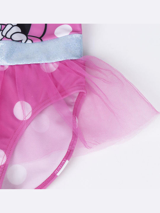 Cerda Minnie Mouse Παιδικό Μαγιό Ολόσωμο Φούξια