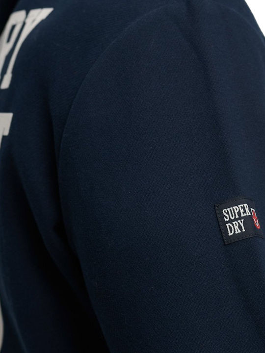 Superdry Athletic Script Ζακέτα Eclipse Navy