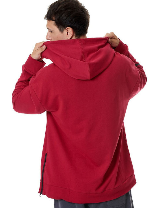 BodyTalk Herren Sweatshirt mit Kapuze RED