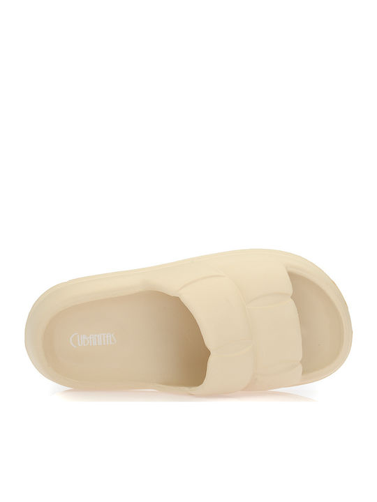 Women's Flip Flops Beige