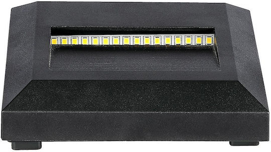 V-TAC V-TAC Wandmontierte Außenbeleuchtung Deckenleuchte IP65 2W mit Natürliches Weiß Licht 12.4x12.4x2.7cm