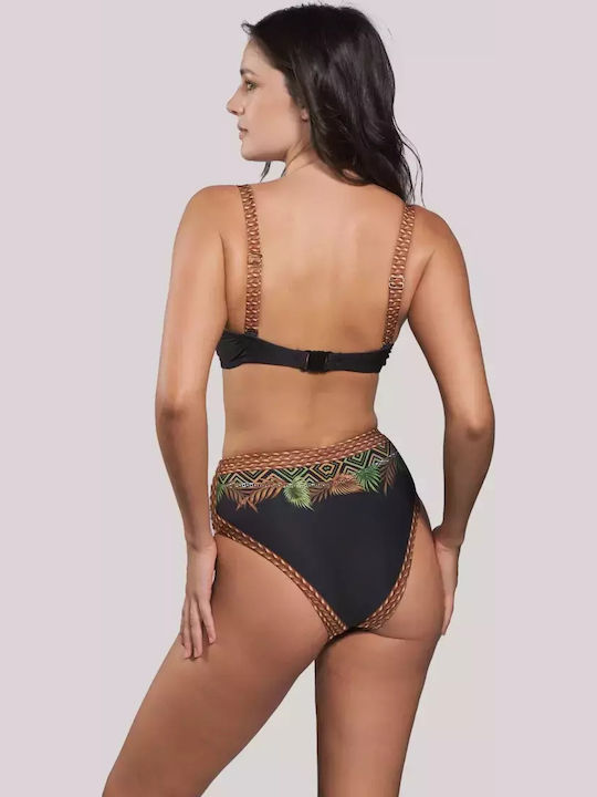 Bikini Dreieck E Becher Schwarz