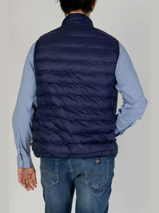 U.S. Polo Assn. Men's Sleeveless Jacket Dark Blue