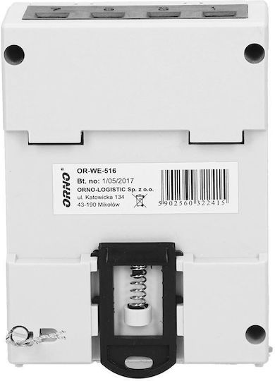 Orno Analizator De Energie Panou Electric Digital Șină Trifazat Modbus OR-WE-516