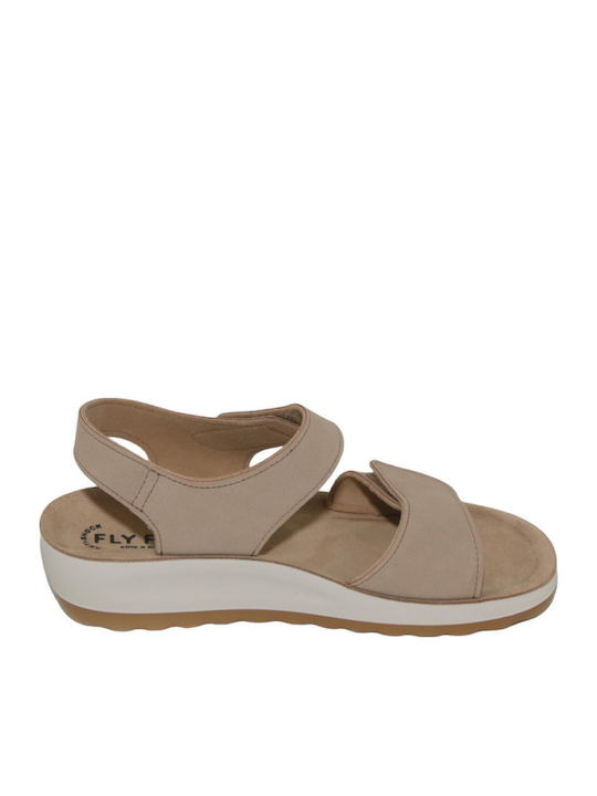Anatomische Damenplattformen Beige