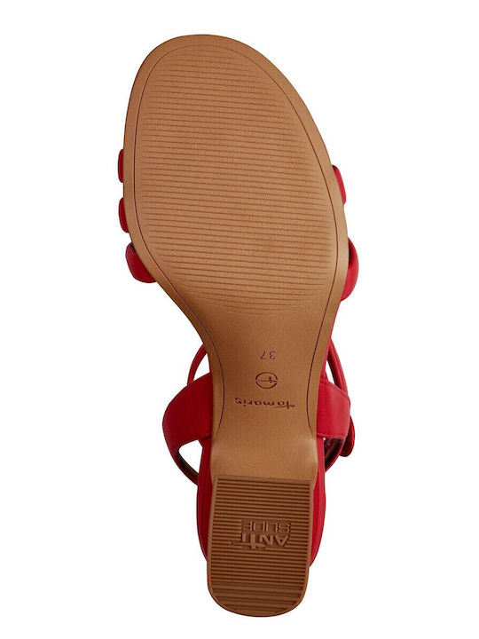 Leder Sandalen Rosa