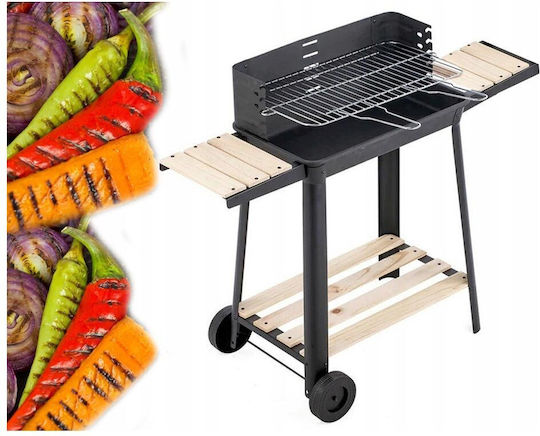 Tragbar Holzkohlegrill 94cmx42cm