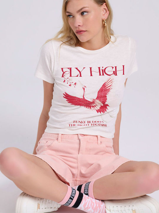 Women's Bermuda Shorts Jean Pink