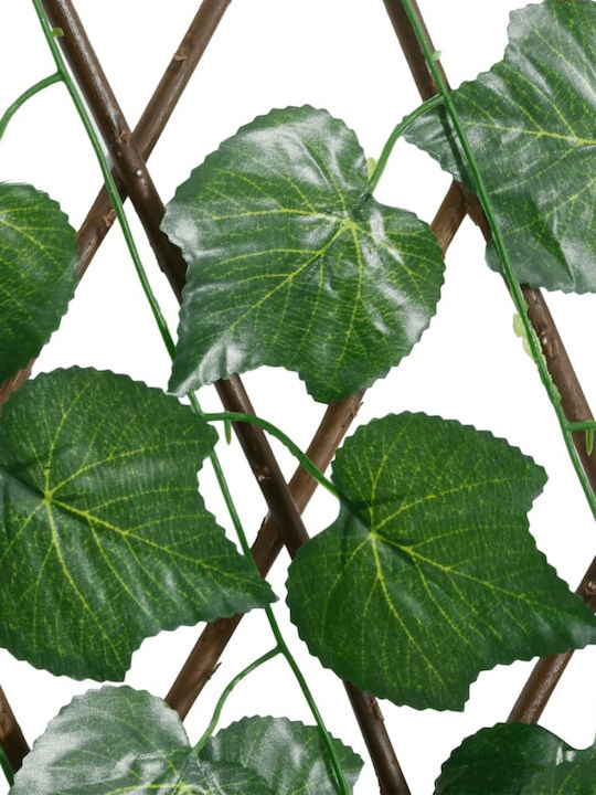 vidaXL Συνθετική Φυλλωσιά σε Καφασωτό 60cm x 1.9m
