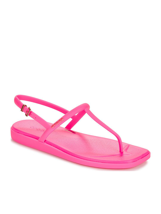 Miami Women's Flat Sandals in Pink Color