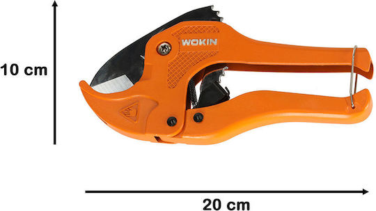 ikonka Ikonka Hydraulic Pipe Cutter Hand Ratchet Maximum Cutting Diameter 42mm for Iron Steel