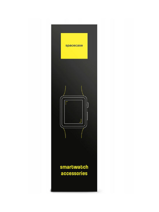 Spacecase Curea Piele Negru (Galaxy Watch 42mm - Ceas Galaxy 42mm)