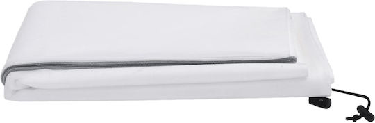 vidaXL 3203550 Покритие За Антифриз Качулка 70гр/м² 1.8x1.2м Бяла