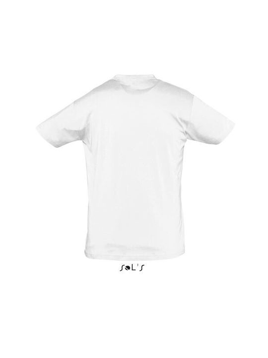 Olympus Sport T-shirt Bărbătesc cu Mânecă Scurtă White