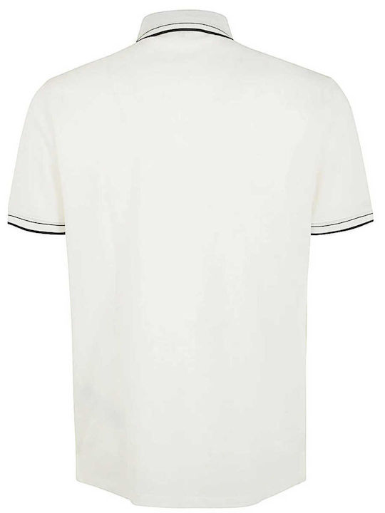 Emporio Armani Ανδρική Μπλούζα Polo Λευκό